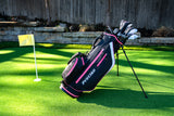 Precise M8 Ladies 15 Piece Right Hand Complete Golf Clubs Package Set – Ladies Flex Graphite Shafts – Regular & Petite Size Available