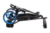 Tartan Cruiser 3-Wheel Golf Push Cart with Detachable Storage Bag and Umbrella Holder