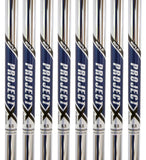 Rifle Project X Flighted Steel Iron Golf Club Shafts – Set of 8 Shafts (3->PW)