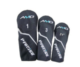 Precise AMG Mens Right Hand 14 Piece Complete Golf Club Set, Available in Regular and Tall Size