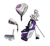 Precise M5 Ladies Womens Complete Golf Clubs Set - Right Hand & Left Hand - 2 Color Options & 3 Sizes Available