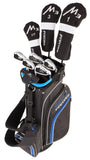 Precise M3 Men's 14 Piece Complete Right Hand Golf Club Package Set - 2 Colors & 3 Sizes Available!
