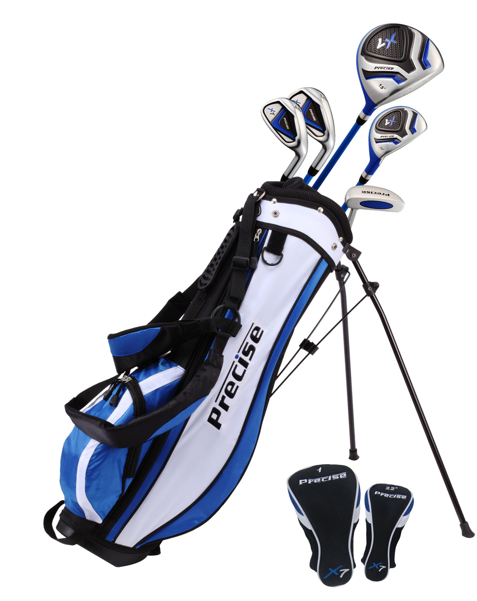Precise X7 Junior Boys & Girls Complete Golf Clubs Set for