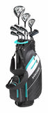 Precise AMG Mens Right Hand 14 Piece Complete Golf Club Set, Available in Regular and Tall Size