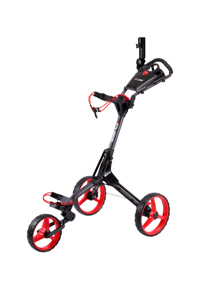 CUBE CART 3 Wheel Push Pull Golf Cart Review – GolfBestBuy