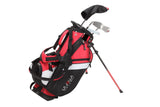 La Jolla Junior Golf Club Set – Lightweight Driver, Stainless Steel Irons & Wide Putter with Stand Bag (Available in 5 Age Groups - Right & Left Hand)