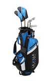 La Jolla Junior Golf Club Set – Lightweight Driver, Stainless Steel Irons & Wide Putter with Stand Bag (Available in 5 Age Groups - Right & Left Hand)