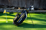 Precise M8 17-Piece Mens Right Hand Golf Clubs Complete Set w/ Lightweight Kevlar Graphite Shafts, Regular & Tall Sizes