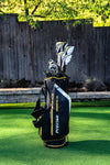 Precise M8 17-Piece Mens Right Hand Golf Clubs Complete Set w/ Lightweight Kevlar Graphite Shafts, Regular & Tall Sizes