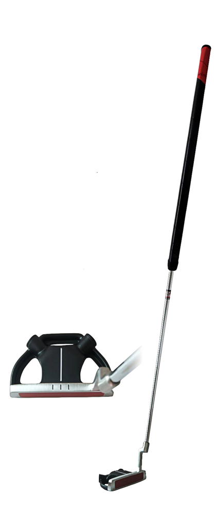 Precise SP-009 Stainless Steel 42” Belly Putter w/ 21” Putter Grip and True Temper Steel Shaft