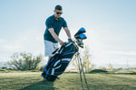 Precise S7 18 Piece Complete Men’s Right Hand Golf Club Set, Available in Regular & Tall Size, Blue & Red Options