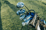 Precise S7 18 Piece Complete Men’s Right Hand Golf Club Set, Available in Regular & Tall Size, Blue & Red Options