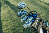 Precise S7 18 Piece Complete Men’s Right Hand Golf Club Set, Available in Regular & Tall Size, Blue & Red Options