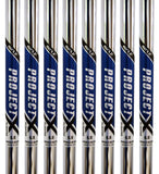 Rifle Project X Flighted Steel Iron Golf Club Shafts – Set of 8 Shafts (3->PW)