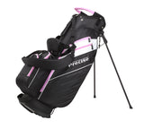 Precise AMG 14 Piece Ladies Women's Complete Right Hand Golf Club Package Set - 2 Color Options & 2 Sizes Available
