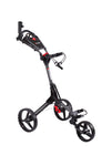 CUBE CART 3 Wheel Push Pull Golf Cart - Two Step Open/Close - Smallest Folding Lightweight Golf Cart in The World