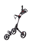 CUBE CART 3 Wheel Push Pull Golf Cart - Two Step Open/Close - Smallest Folding Lightweight Golf Cart in The World