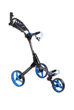 CUBE CART 3 Wheel Push Pull Golf Cart - Two Step Open/Close - Smallest Folding Lightweight Golf Cart in The World