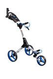 CUBE CART 3 Wheel Push Pull Golf Cart - Two Step Open/Close - Smallest Folding Lightweight Golf Cart in The World