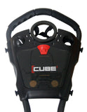 CUBE CART 3 Wheel Push Pull Golf Cart - Two Step Open/Close - Smallest Folding Lightweight Golf Cart in The World