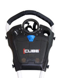 CUBE CART 3 Wheel Push Pull Golf Cart - Two Step Open/Close - Smallest Folding Lightweight Golf Cart in The World