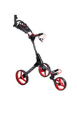 CUBE CART 3 Wheel Push Pull Golf Cart - Two Step Open/Close - Smallest Folding Lightweight Golf Cart in The World