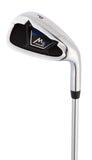 Precise M3 Men's 14 Piece Complete Right Hand Golf Club Package Set - 2 Colors & 3 Sizes Available!