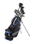 Aspire PRO-X 19 Piece Men's Complete Right Hand Golf Club Package Set - Regular & Tall Size Available