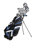 Precise S7 18 Piece Complete Men’s Right Hand Golf Club Set, Available in Regular & Tall Size, Blue & Red Options