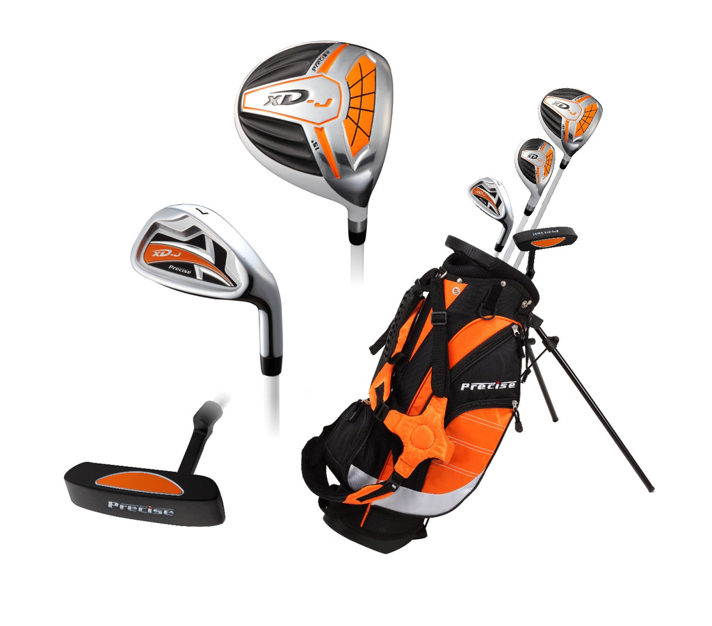 junior golf gear Precise Xd-j Junior Complete Golf Club Set for Children Kids - 3 Age Groups Boys & Girls