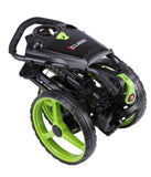 CUBE CART 3 Wheel Push Pull Golf Cart - Two Step Open/Close - Smallest Folding Lightweight Golf Cart in The World