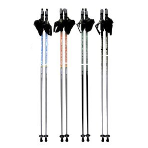 Aspire Nordic Walking Sticks Poles For Hiking, Trekking – 3 Sizes & 6 Colors!