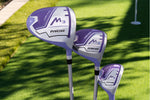 Precise M3 Ladies 13 Piece Right Hand Golf Club Set – 2 Color Options & 2 Sizes Available