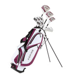 Aspire X1 Ladies Women's Complete Right Handed Golf Club Package Set - 2 Color Options & 2 Sizes Available