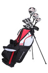 Aspire XD1 Complete Mens Golf Club Set 14 Piece, Available in Right & Left Handed, Blue and Red Models