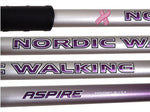 Aspire Nordic Walking Sticks Poles For Hiking, Trekking – 3 Sizes & 6 Colors!